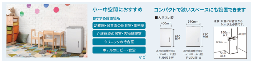 業務用ジアイーノの法人レンタル | ジアイーノ F-JDU35 | オフィスエア